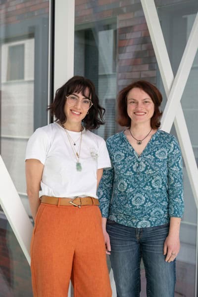 Ginevra Doglioni and Sarah-Maria Fendt.